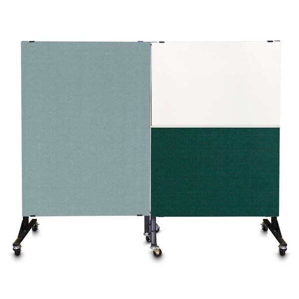 Sliding Door Indoor Enclosed Corkboard, 4